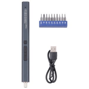 Type-C Port Rechargeable Cordless Electric Screwdriver Set, 12 in 1, 33 in 1, 49 in 1