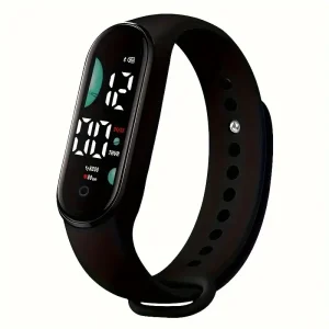 Candy Colored M9 Electronic Watch | Touch Watch, LED Wristband Watch, Holiday Gift (Different Colors)