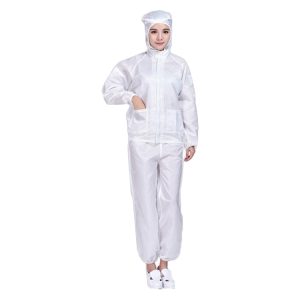 Striped Anti-static Split Hood Dust-proof Work Suit, S, M, L, XL, XXL, XXXL, XXXXL, XXXXXL