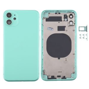 Back Housing Cover with SIM Card Tray & Side keys & Camera Lens for iPhone 11, For iPhone 11 (Camera Lens), Back Housing Cover for11, For iPhone11 (with Camera Lens), For iPhone 11 (with Camera Lens)